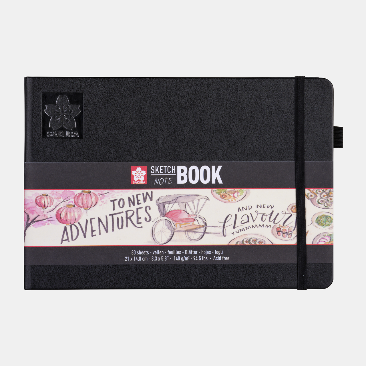 Sakura Sketch - Note white paper - 21x29.7 cm - din categoria , recomandat pentru desen si activitati creative, alegere inspirata pentru papetarie moderna