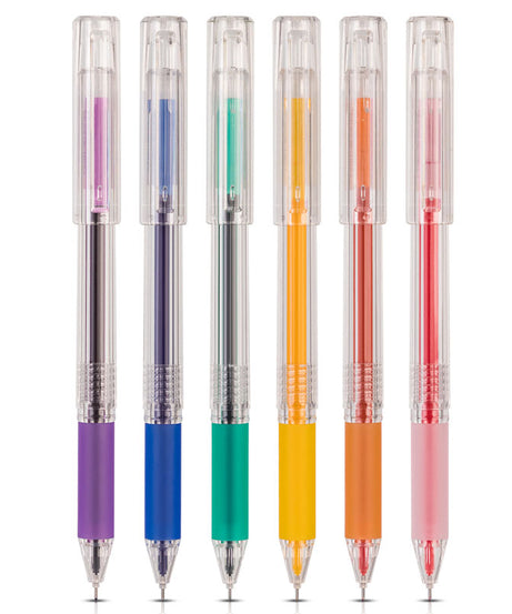 Pix cu gel set 6 buc culori pastel Deli
