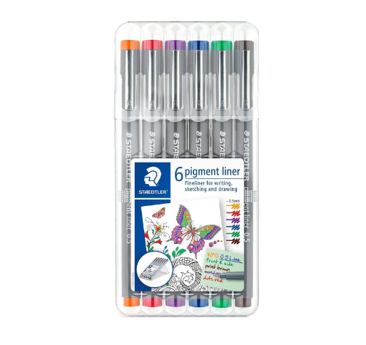SET PIGMENT LINER 0.5MM COLOR