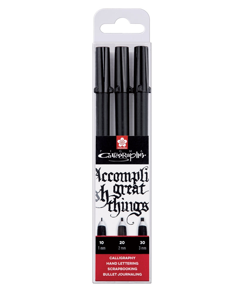 Set Sakura Pigma Calligrapher Black Set