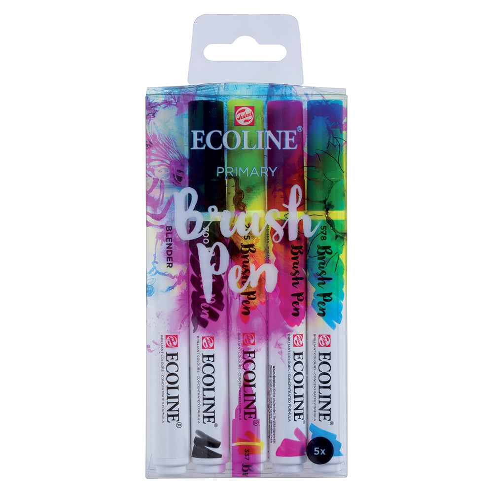 Seturi carioci Ecoline Brushpen x 5