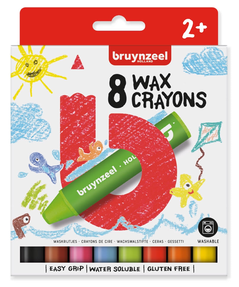 Set cu creioane cerate Bruynzeel Crayons Set 8