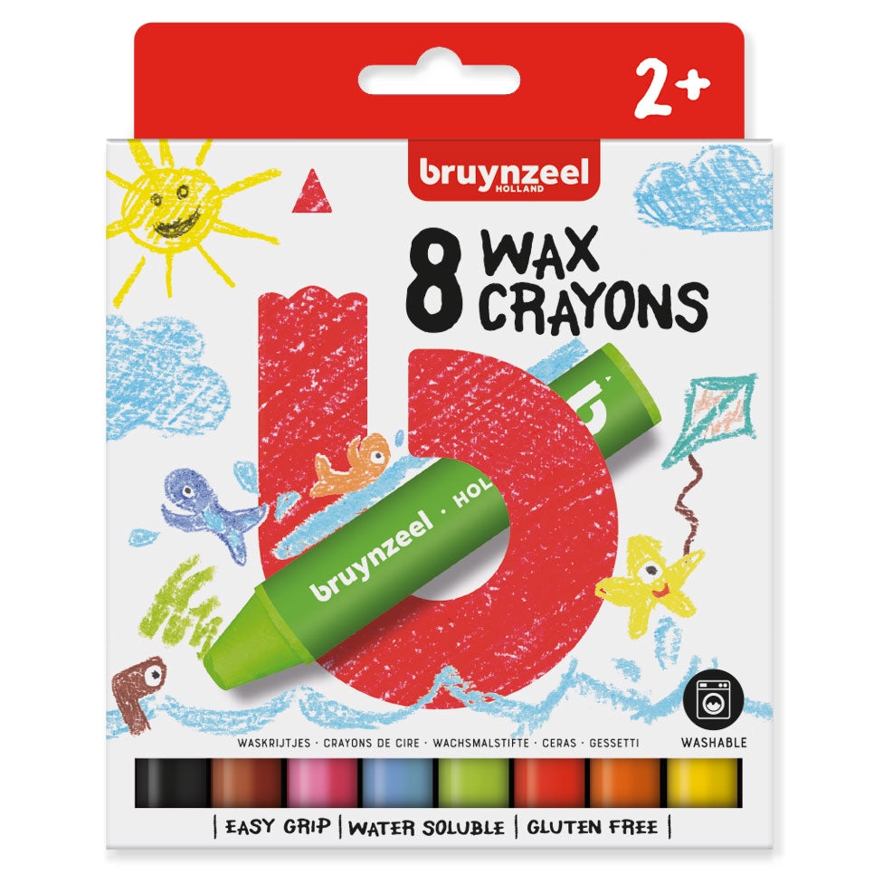 Set cu creioane cerate Bruynzeel Crayons Set 8