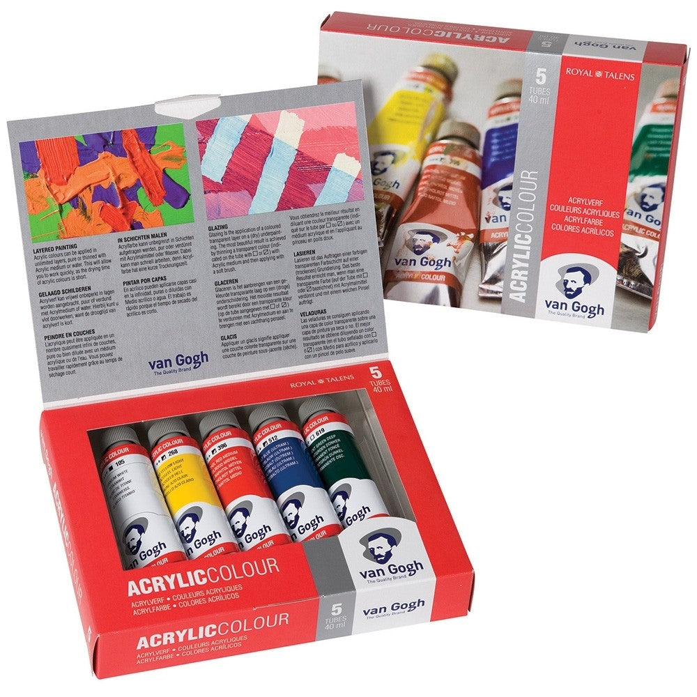 Seturi culori acrilice Van Gogh Value Pack