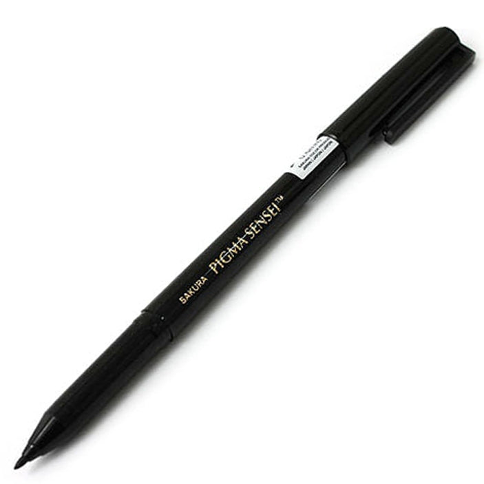 Sakura Pigma Sensei Black 10 - din categoria , util pentru elevi, studenti si profesori, alegere inspirata pentru papetarie moderna