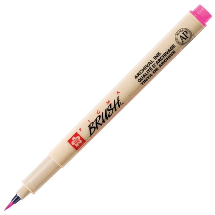 Markere Sakura Pigma Brush Rose - din categoria , excelent pentru proiecte artistice si craft, pret avantajos in magazin online