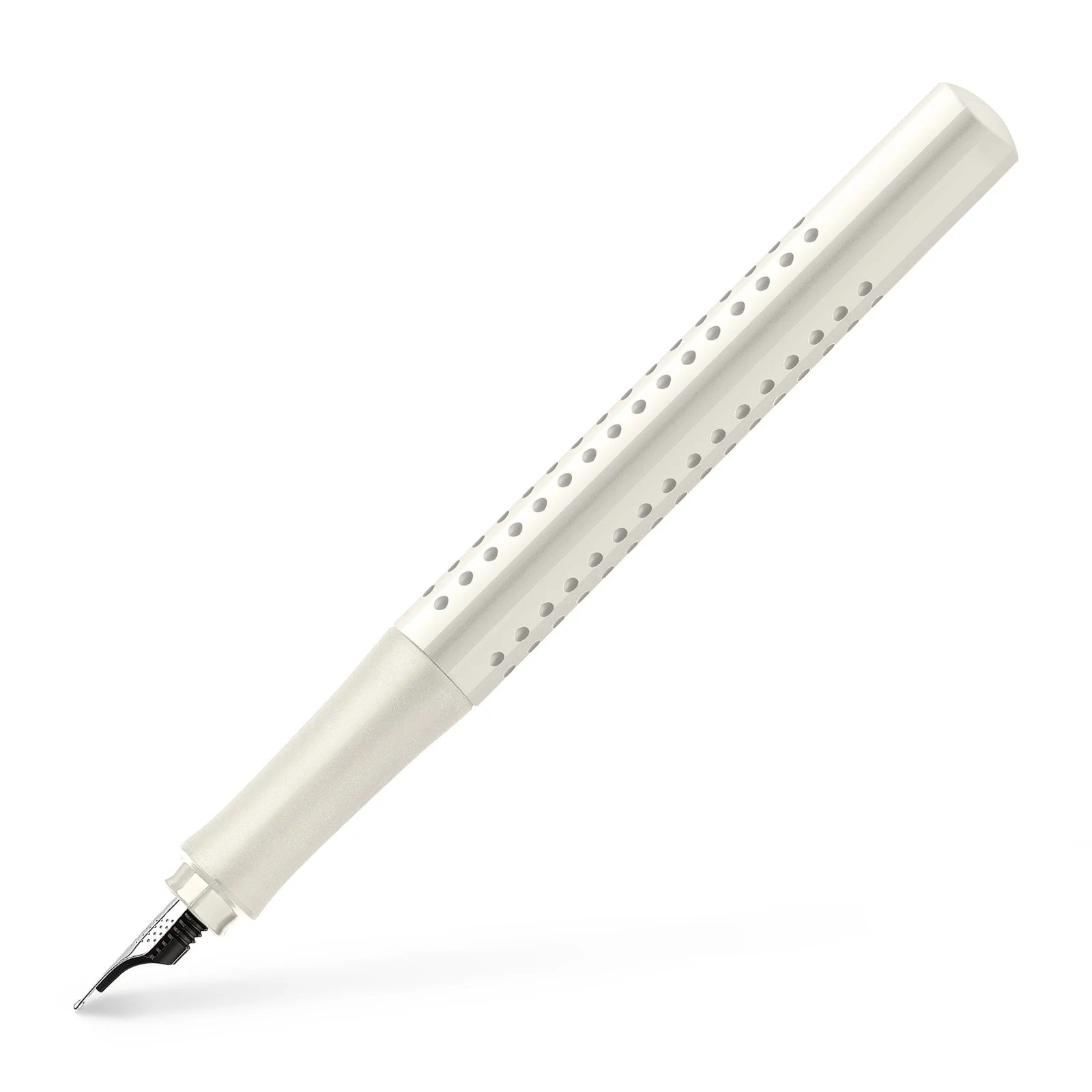 Set cadou Stilou + Pix GRIP 2010 Alb Cocos Faber-Castell