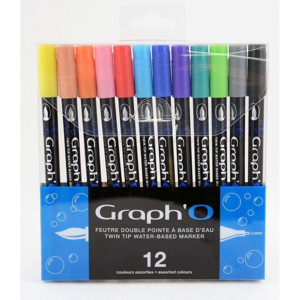 Set carioci GraphO - 12 Essentielles