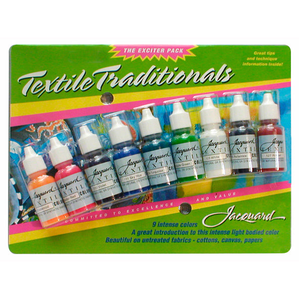 Set 9 culori Jacquard Traditionals