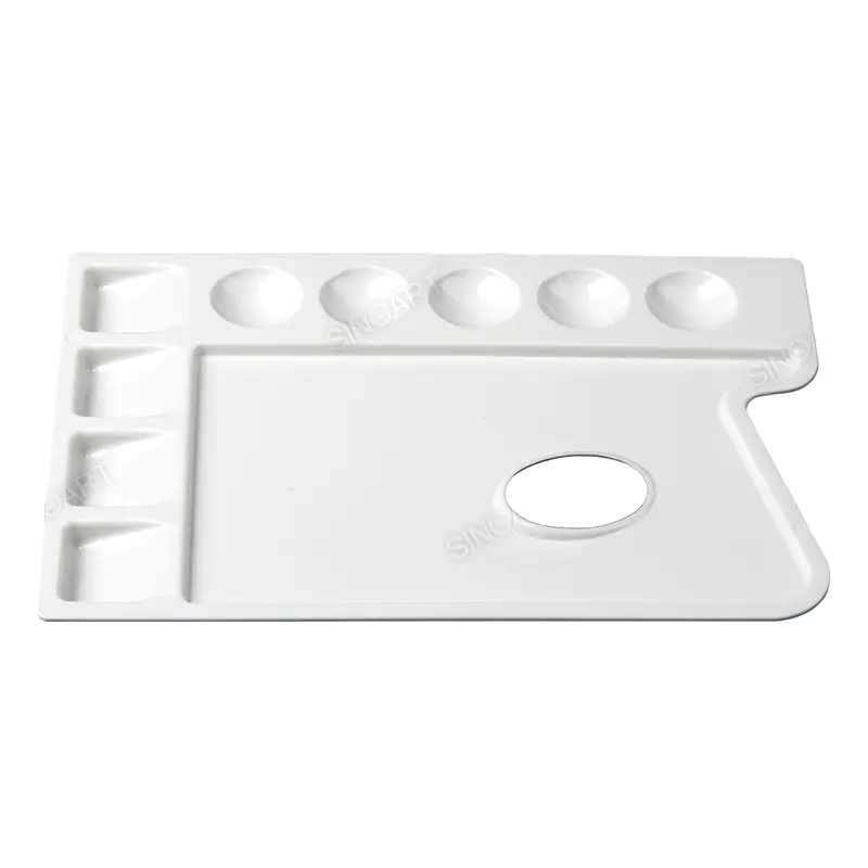 Paleta pictura din plastic rectangulara 23x30 cm SinoArt