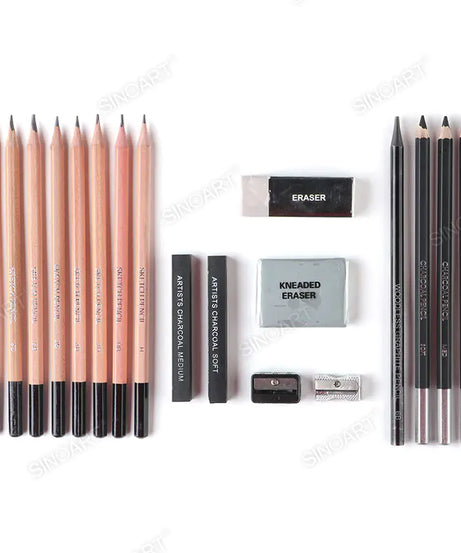 Set pentru schite cu 18 piese SinoArt