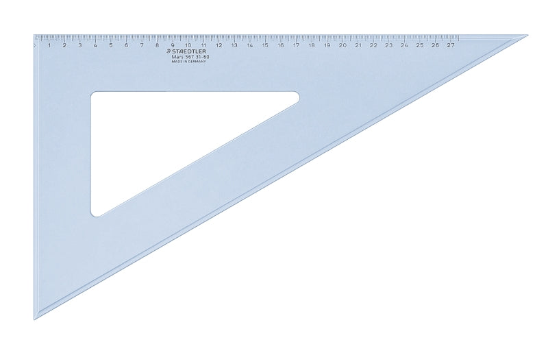 Echer Staedtler 31 cm unghi 60