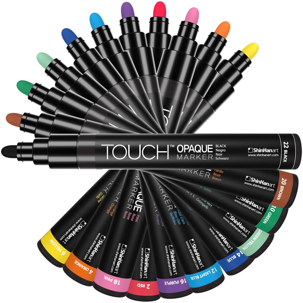 markere touch opaque medium