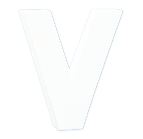 Litere 12 cm din carton presat Decopatch