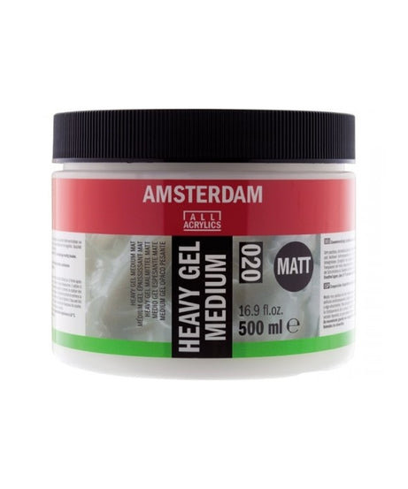 Amsterdam Heavy Gel Medium Matt 020 - 250 ml. -  din categoria , potrivit pentru uz profesional si hobby, produs original disponibil din stoc