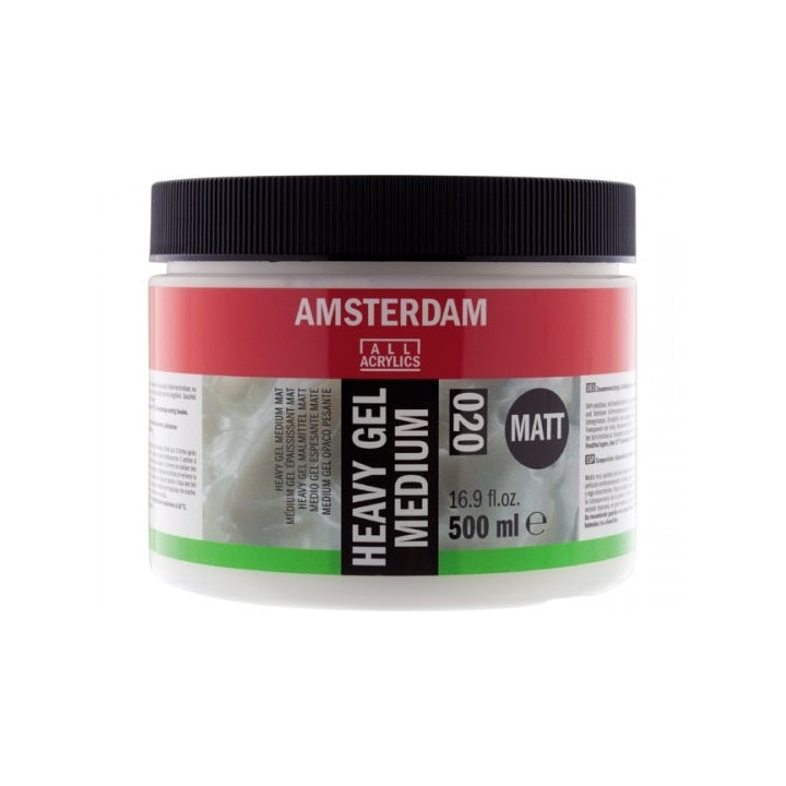 Amsterdam Heavy Gel Medium Matt 020 - 250 ml. -  din categoria , potrivit pentru uz profesional si hobby, produs original disponibil din stoc