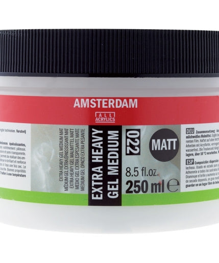 Amsterdam Extra Heavy Gel Medium Matt 022 500 ml -  din categoria , ideal pentru scoala si teme zilnice, produs original disponibil din stoc