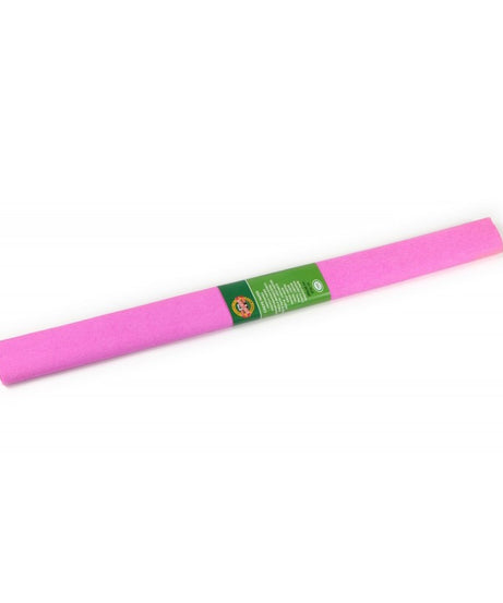Hârtie creponată roz aprins Koh-I-Noor K9755-03 – hârtie colorată intens, ideală pentru decor, flori din hârtie, ambalaje și proiecte DIY. Elastică și ușor de modelat, perfectă pentru artă, școală și papetărie creativă. Hârtie creponată roz pentru hobby, craft și decorațiuni handmade.