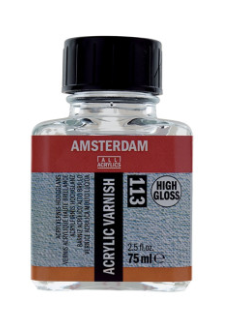 Vernis acrilic Amsterdam High Gloss 113 - 250 ml -  din categoria , potrivit pentru uz profesional si hobby, disponibil online cu livrare rapida
