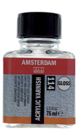 Vernis acrilic Amsterdam Gloss 114 - 250 ml -  din categoria , recomandat pentru desen si activitati creative, disponibil online cu livrare rapida