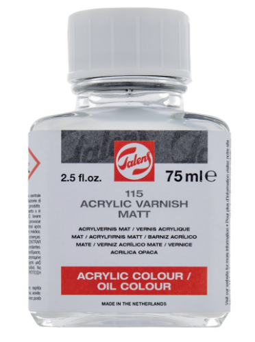 Vernis acrilic mat Talens Matt 115 - spray 400 ml -  din categoria , recomandat pentru desen si activitati creative, pret avantajos in magazin online