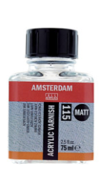 Vernis acrilic Amsterdam Matt 115 - 250 ml -  din categoria , excelent pentru proiecte artistice si craft, pret avantajos in magazin online