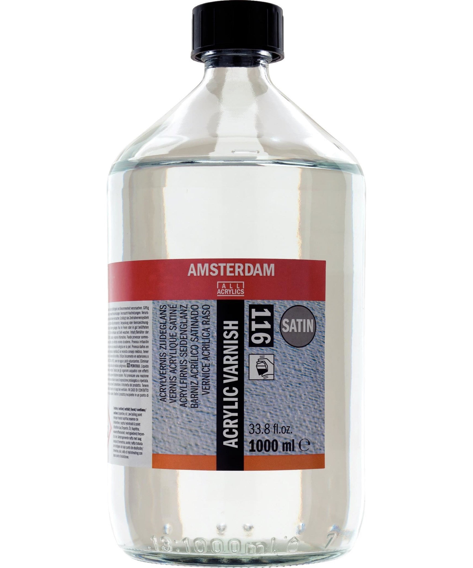 Vernis acrilic Amsterdam Satin 116 - 1000 ml -  din categoria , ideal pentru scoala si teme zilnice, pret avantajos in magazin online