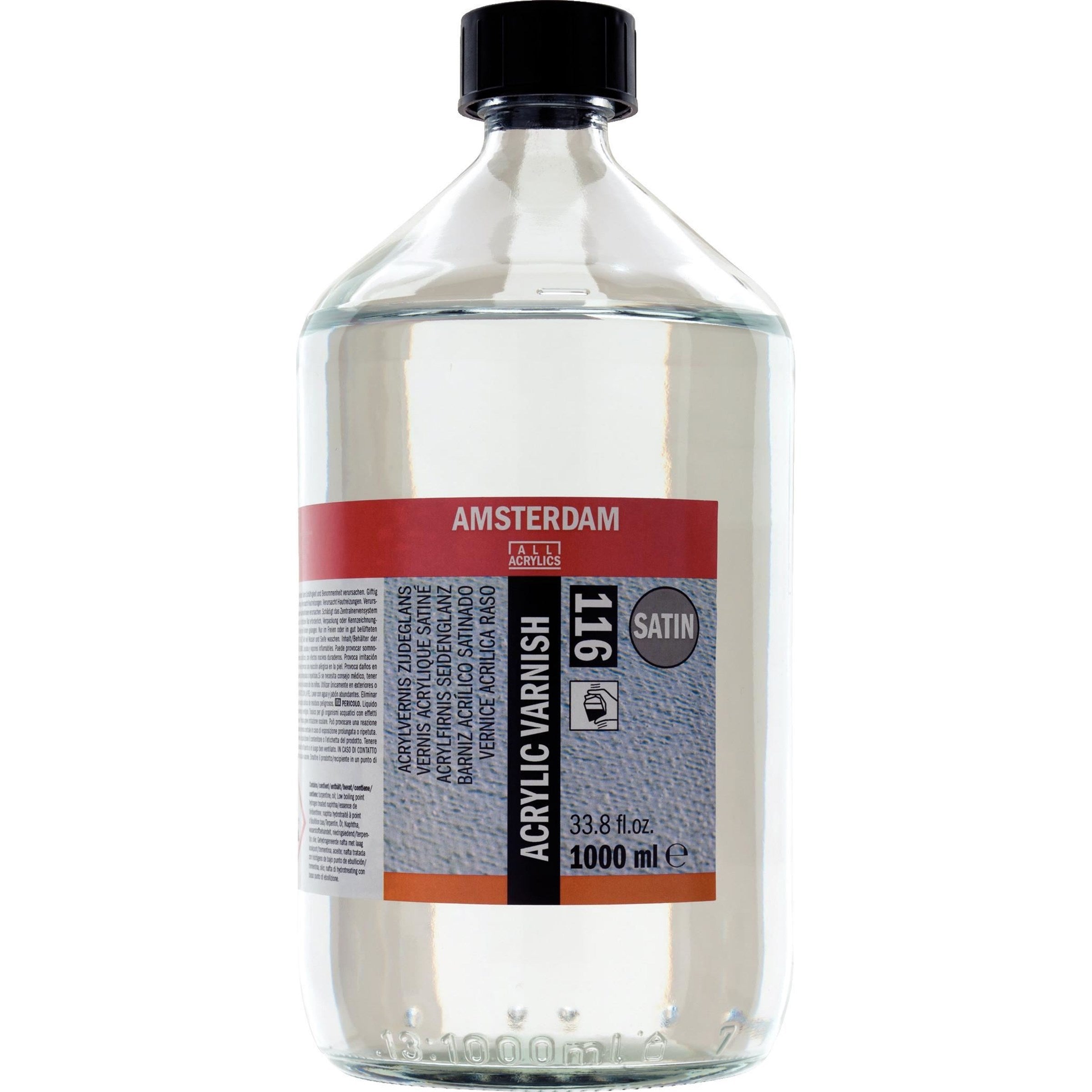 Vernis acrilic Amsterdam Satin 116 - 1000 ml -  din categoria , ideal pentru scoala si teme zilnice, pret avantajos in magazin online