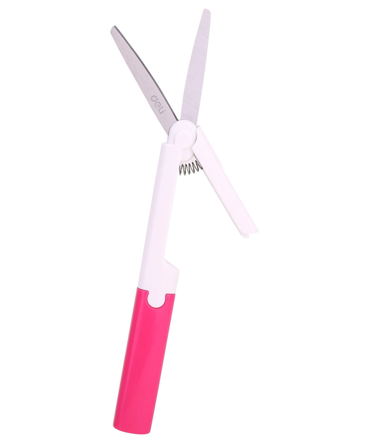 Foarfeca scolara portabila cu protectie Deli