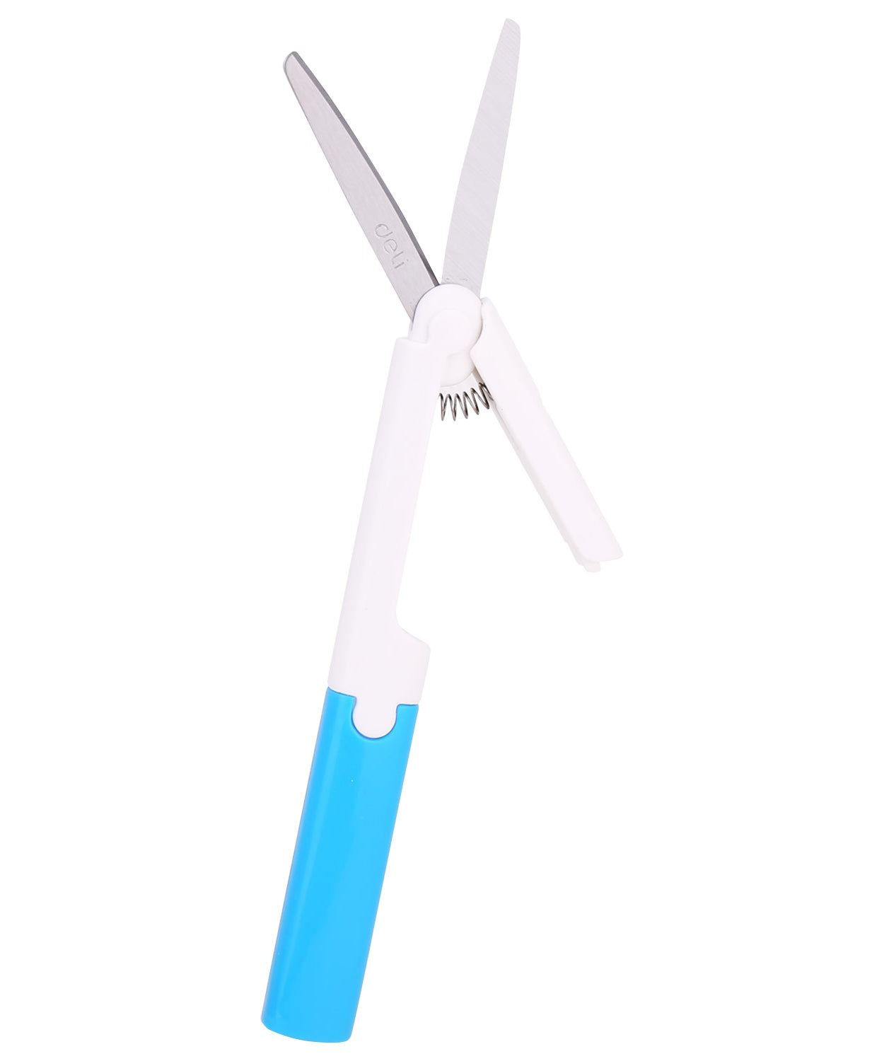 Foarfeca scolara portabila cu protectie Deli