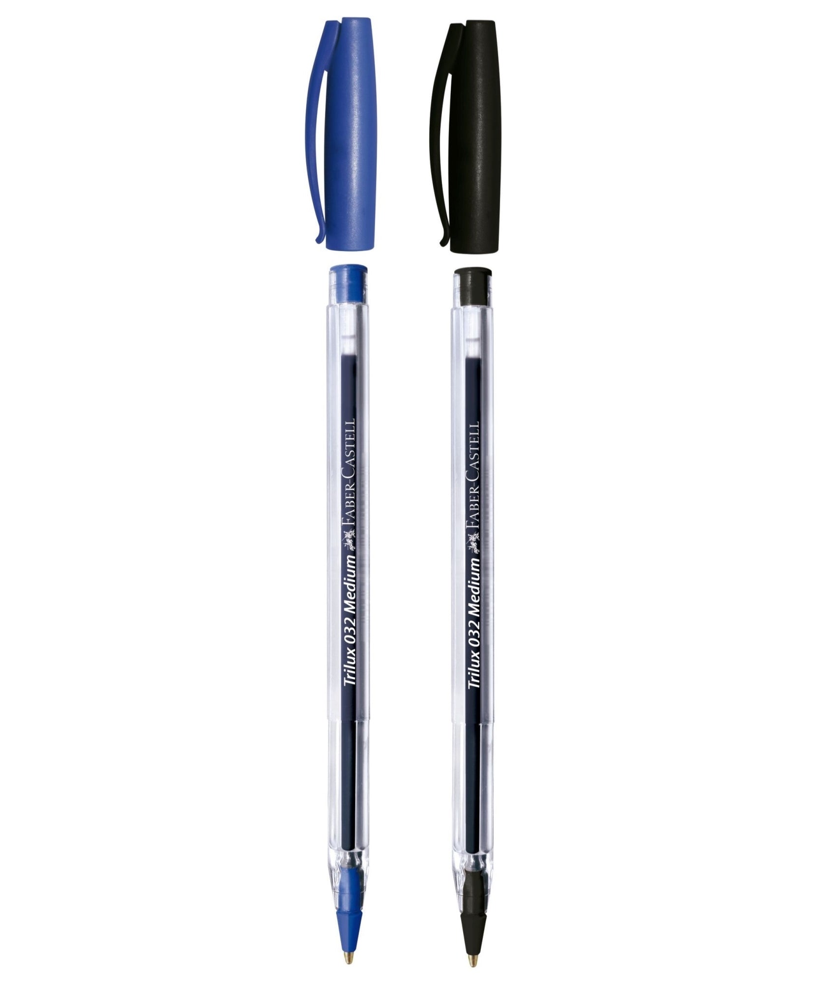 Pix 1.0 mm Trilux albastru/negru de unica folosinta 032M Faber-Castell