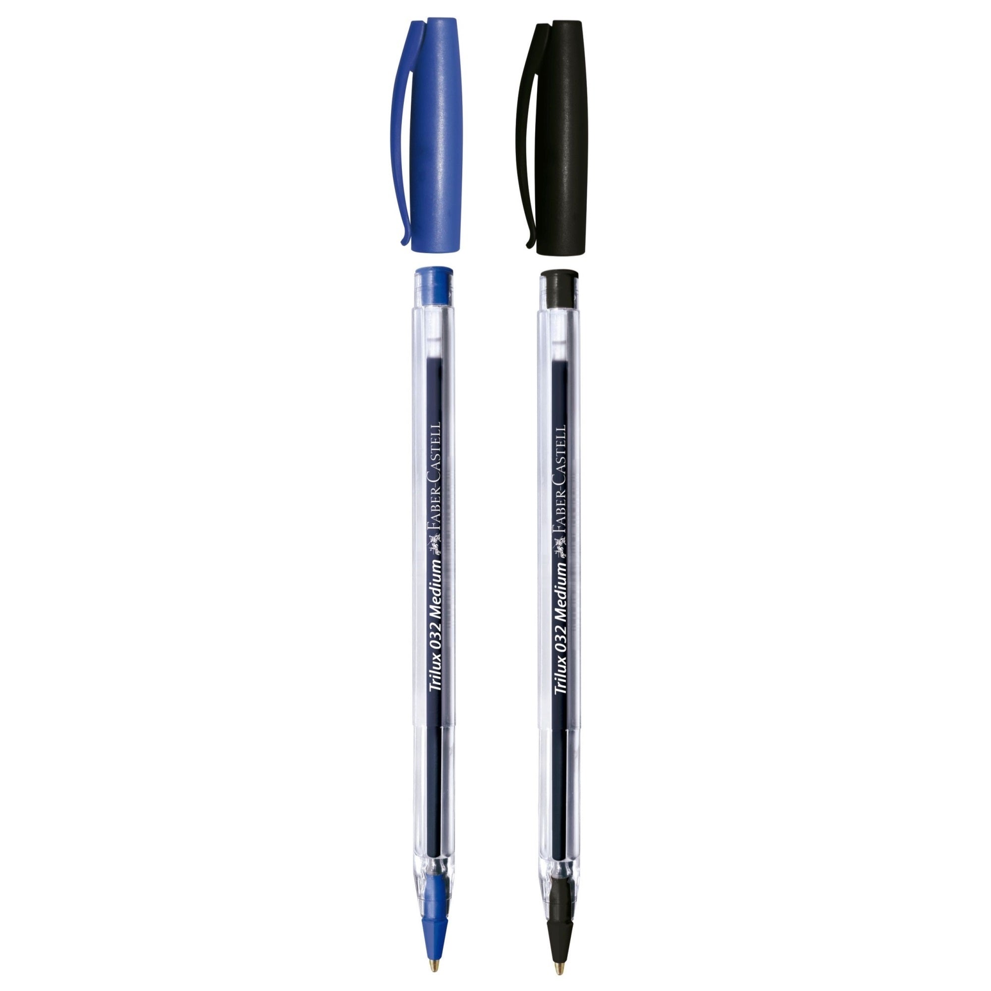 Pix 1.0 mm Trilux albastru/negru de unica folosinta 032M Faber-Castell