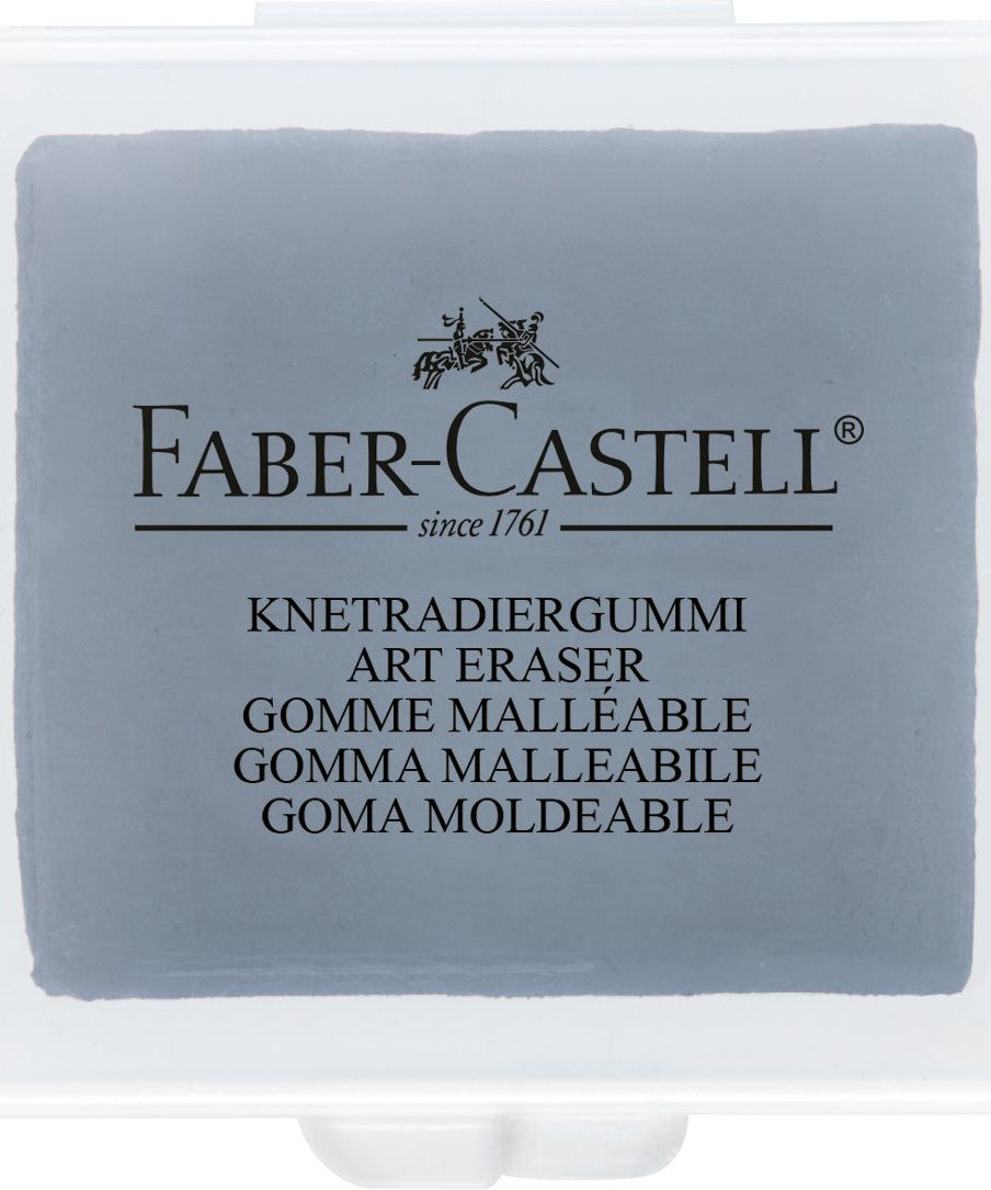 Radiera plastica Arta si Grafica gri Faber-Castell