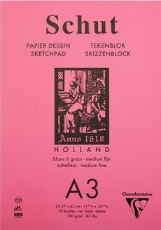 Bloc desen Schut Sketch Pad 35x180g, 42/59.4cm (A2) -  din categoria , ideal pentru scoala si teme zilnice, produs original disponibil din stoc