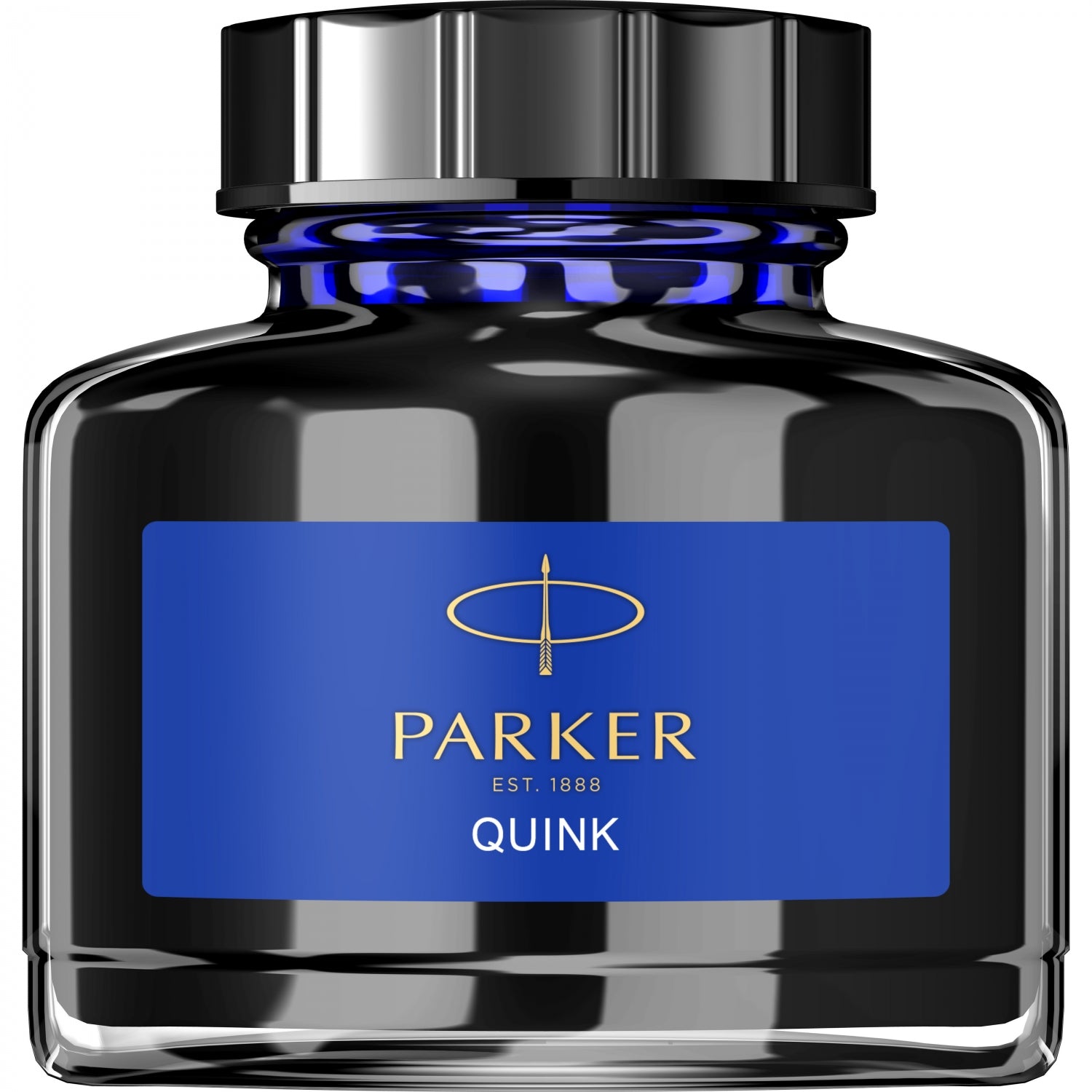 Calimara cu cerneala Quink Parker 57ml - Albastru -  din categoria , ideal pentru scoala si teme zilnice, pret avantajos in magazin online