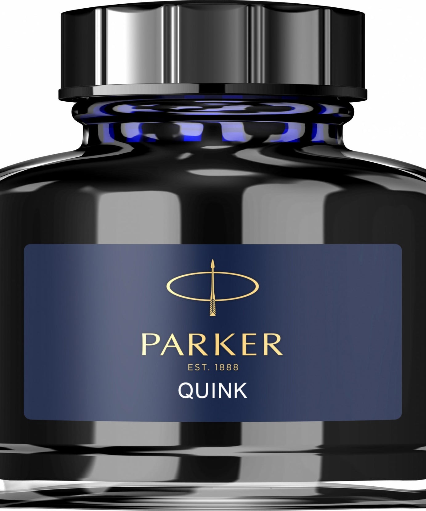 Calimara cu cerneala Quink Parker 57ml - Albastru Inchis -  din categoria , perfect pentru birou si organizare eficienta, produs original disponibil din stoc