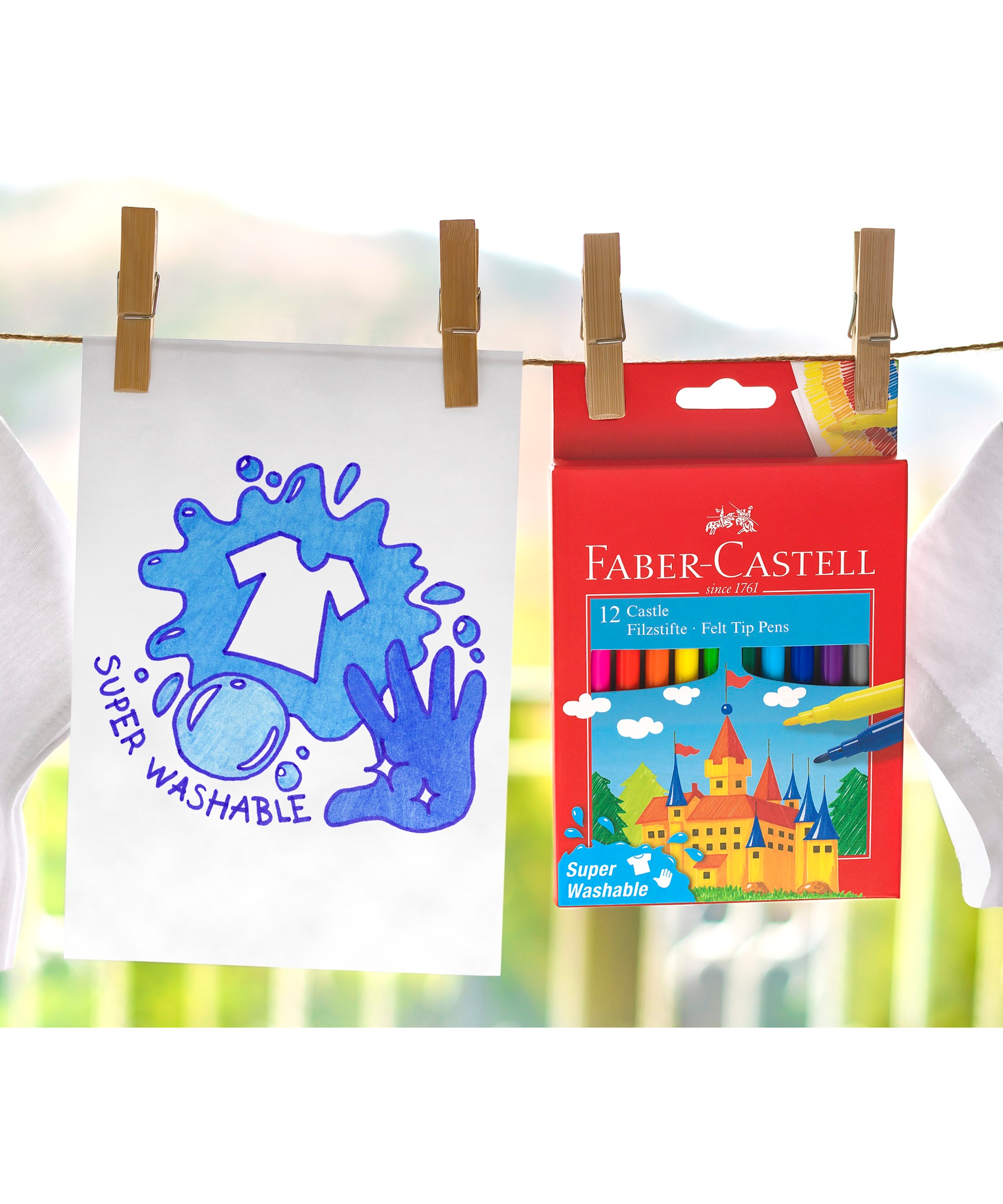 Carioca set 50 culori Faber-Castell