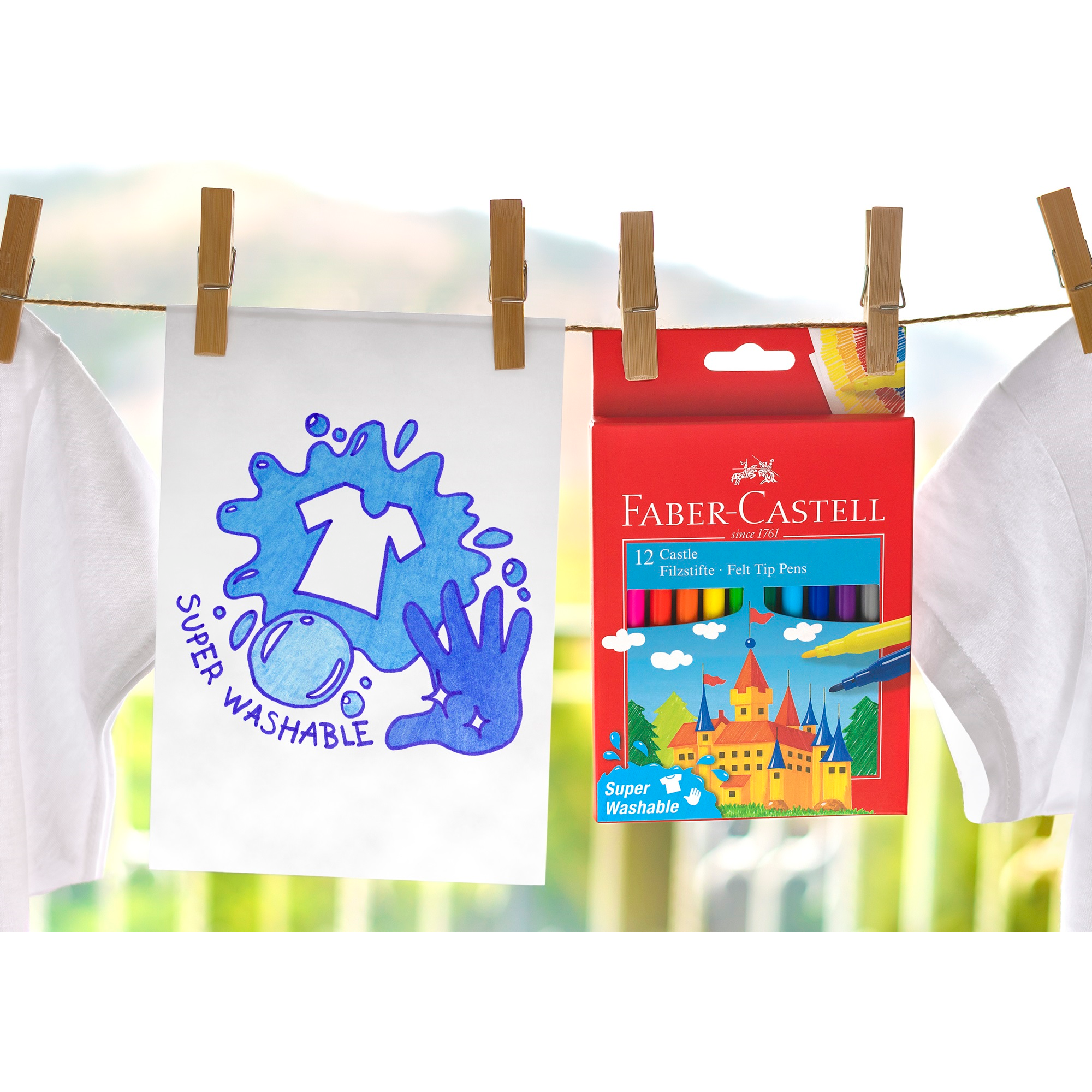 Carioca set 12 culori Faber-Castell