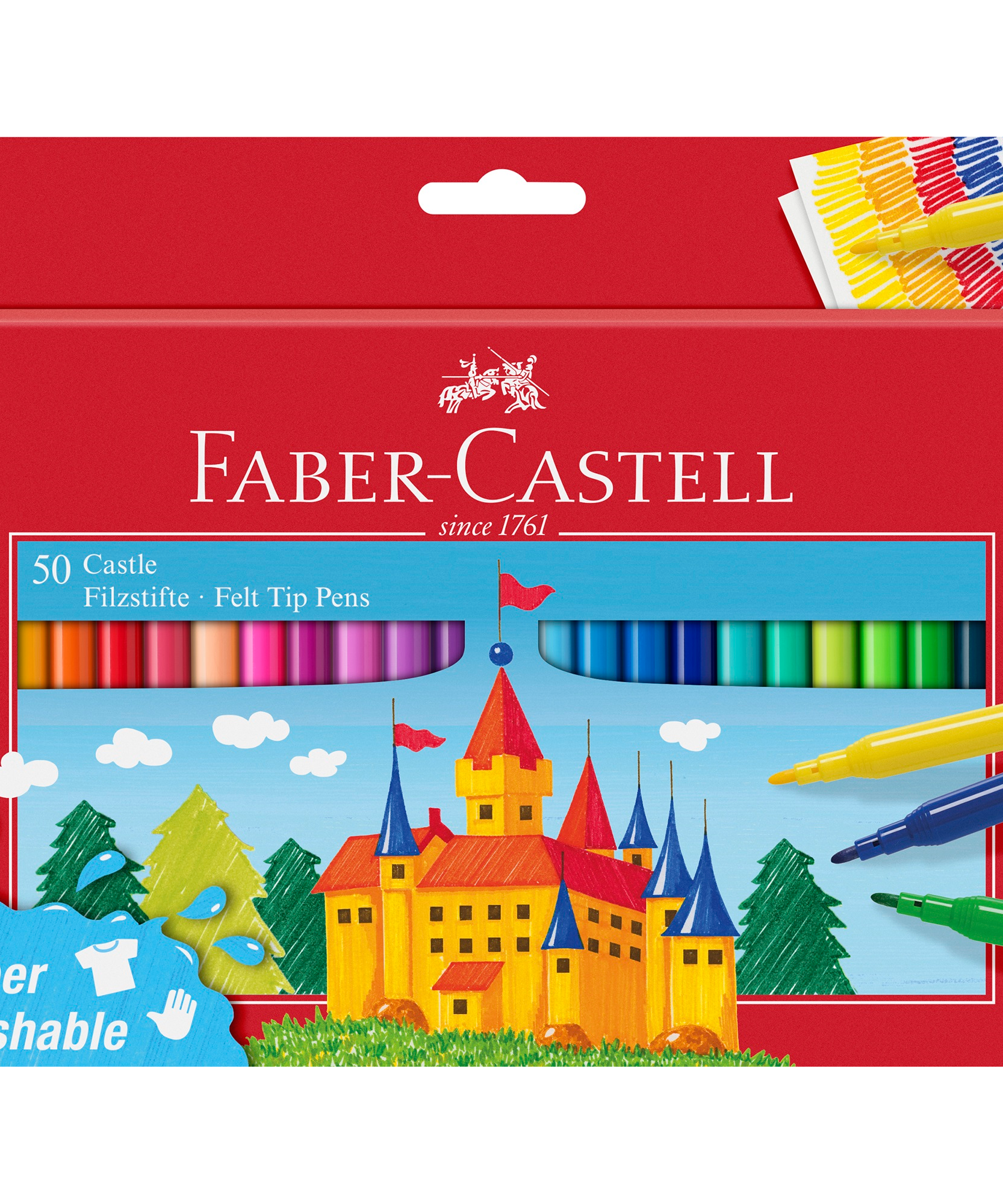Carioca set 50 culori Faber-Castell