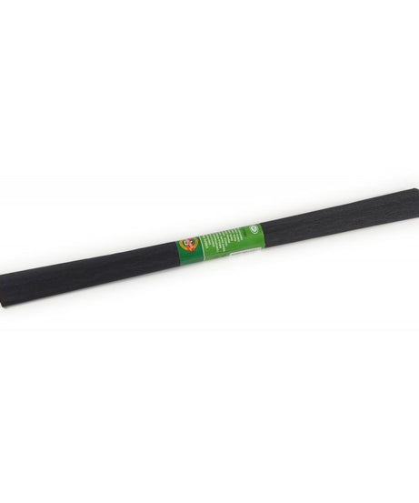 Hârtie creponată Koh-I-Noor negru K9755-24 – ideală pentru decor, crafting și proiecte DIY. Hârtie elastică și rezistentă, perfectă pentru flori din hârtie, ambalaje și decorațiuni handmade. Material de calitate pentru școală, artă și activități creative. Hârtie creponată neagră pentru hobby și papetărie.