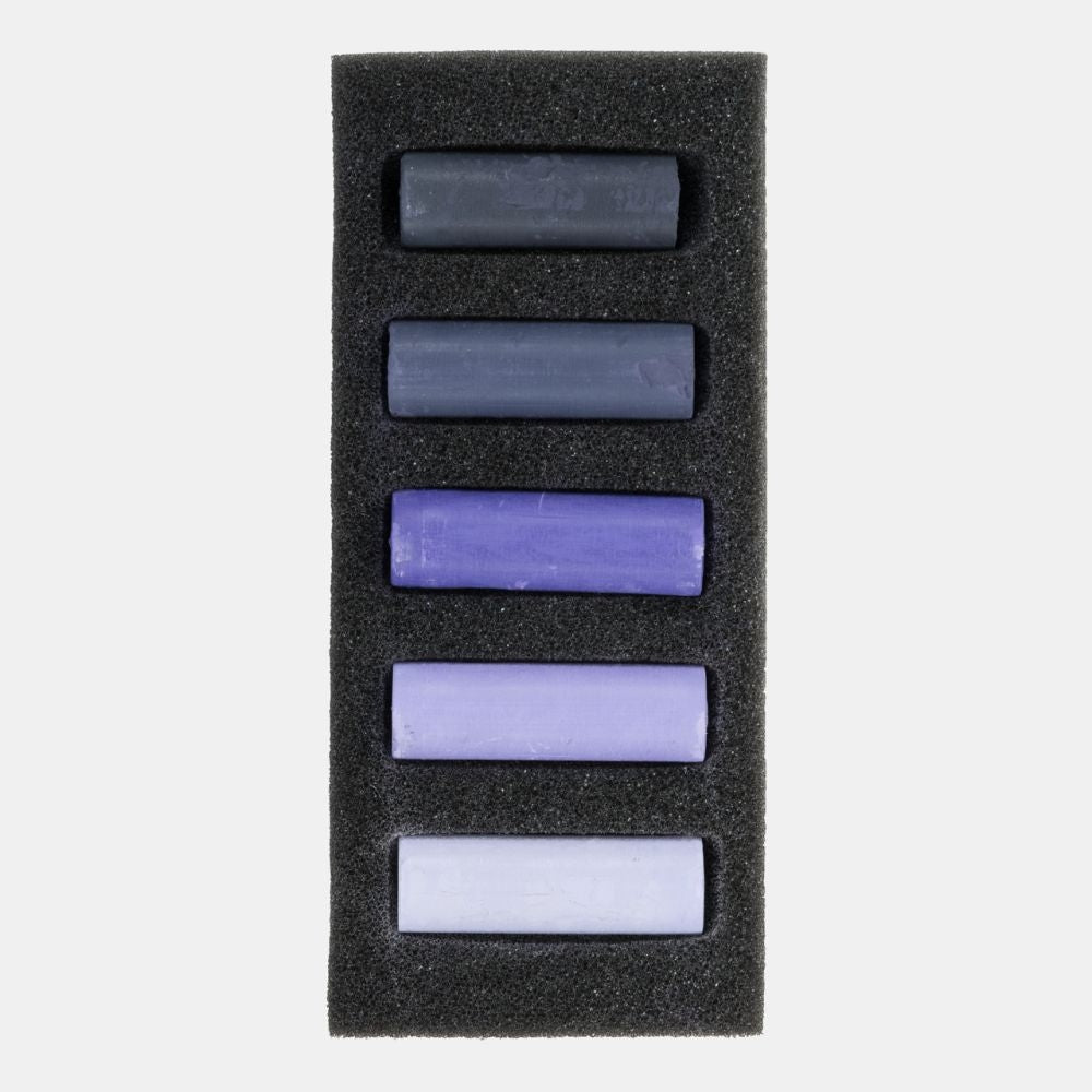 Seturi pastel uscat Rembrandt 5 x 1/2 - Deep Blues -  din categoria , util pentru elevi, studenti si profesori, pret avantajos in magazin online