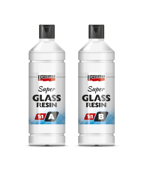 Rasina Super Glass Resin 1:1 - 250ML -  din categoria , perfect pentru birou si organizare eficienta, pret avantajos in magazin online
