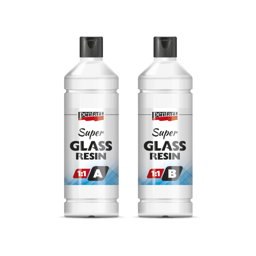 Rasina Super Glass Resin 1:1 - 250ML -  din categoria , perfect pentru birou si organizare eficienta, pret avantajos in magazin online