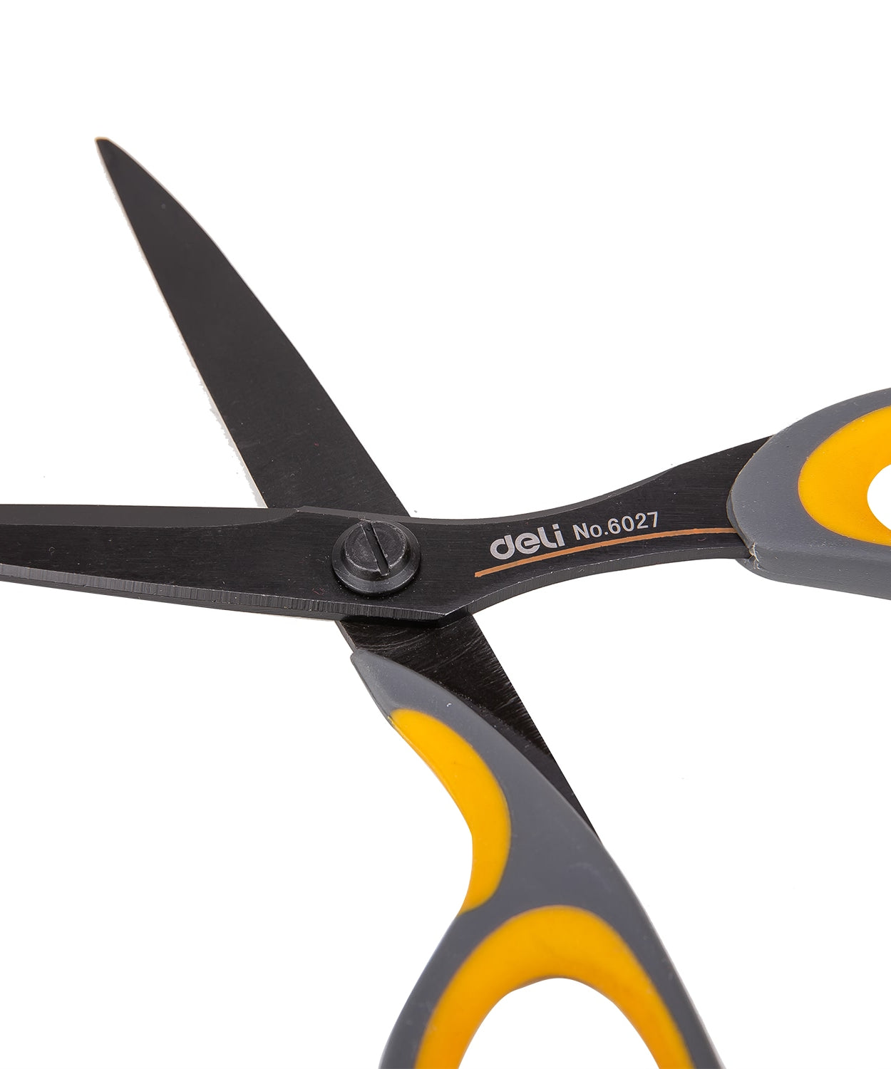 Foarfeca birou 17.5cm neagra profesional Deli