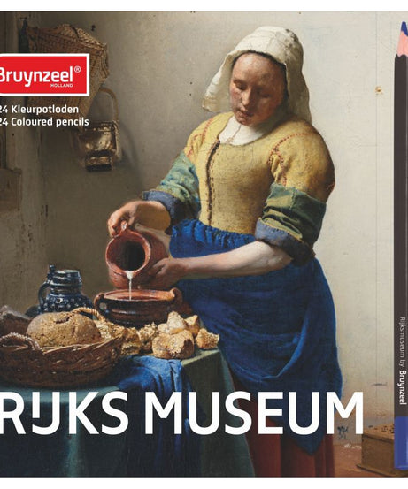 Set 24 creioane colorate Rijks Museum Milkmaid