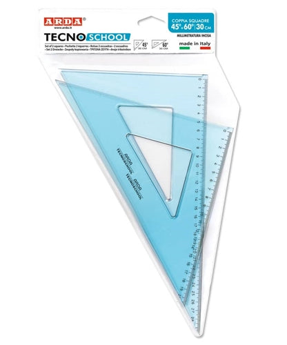 Acuarella - culori acrilice, accesorii papetarie, pensule, carioci si markere etc Set echere plastic Arda - 45°x60°30cm - Set echere plastic Arda - 2 bucati din categoria , ideal pentru scoala si teme zilnice, pret avantajos in magazin online