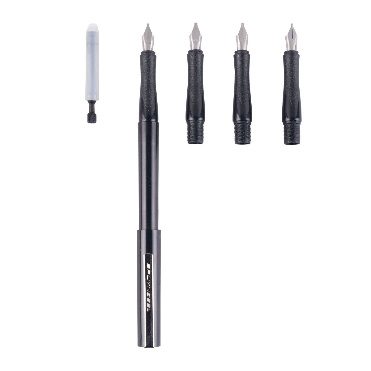 Set stilou caligrafie capete schimb Bruynzeel