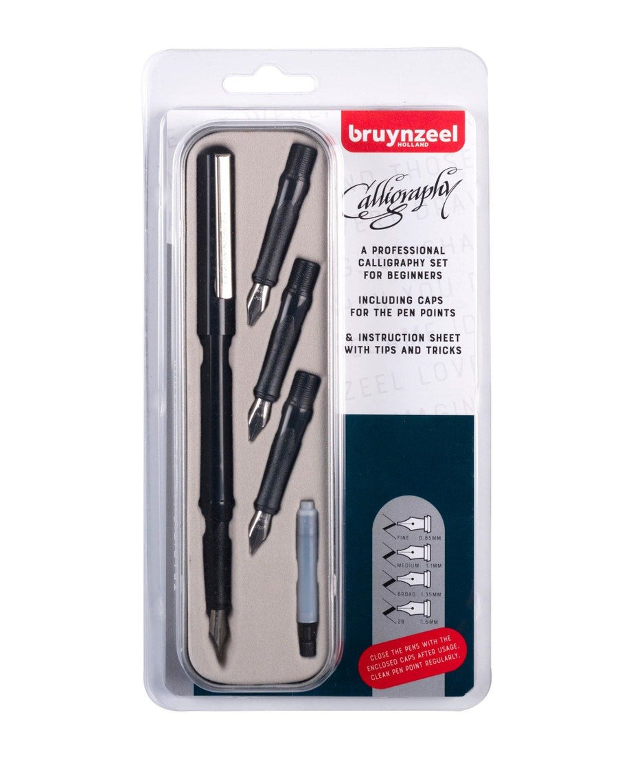 set caligrafie bruynzeel