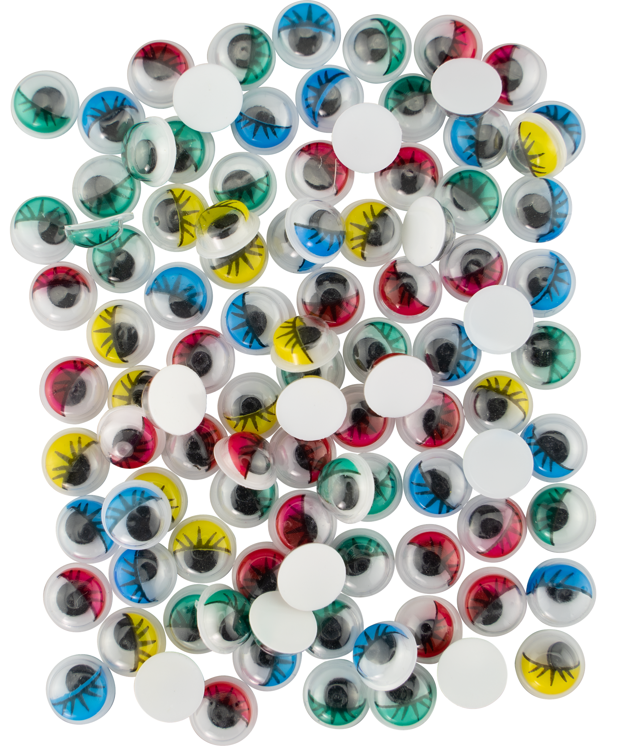 Ochisori miscatori diverse culori cu gene set 100 buc