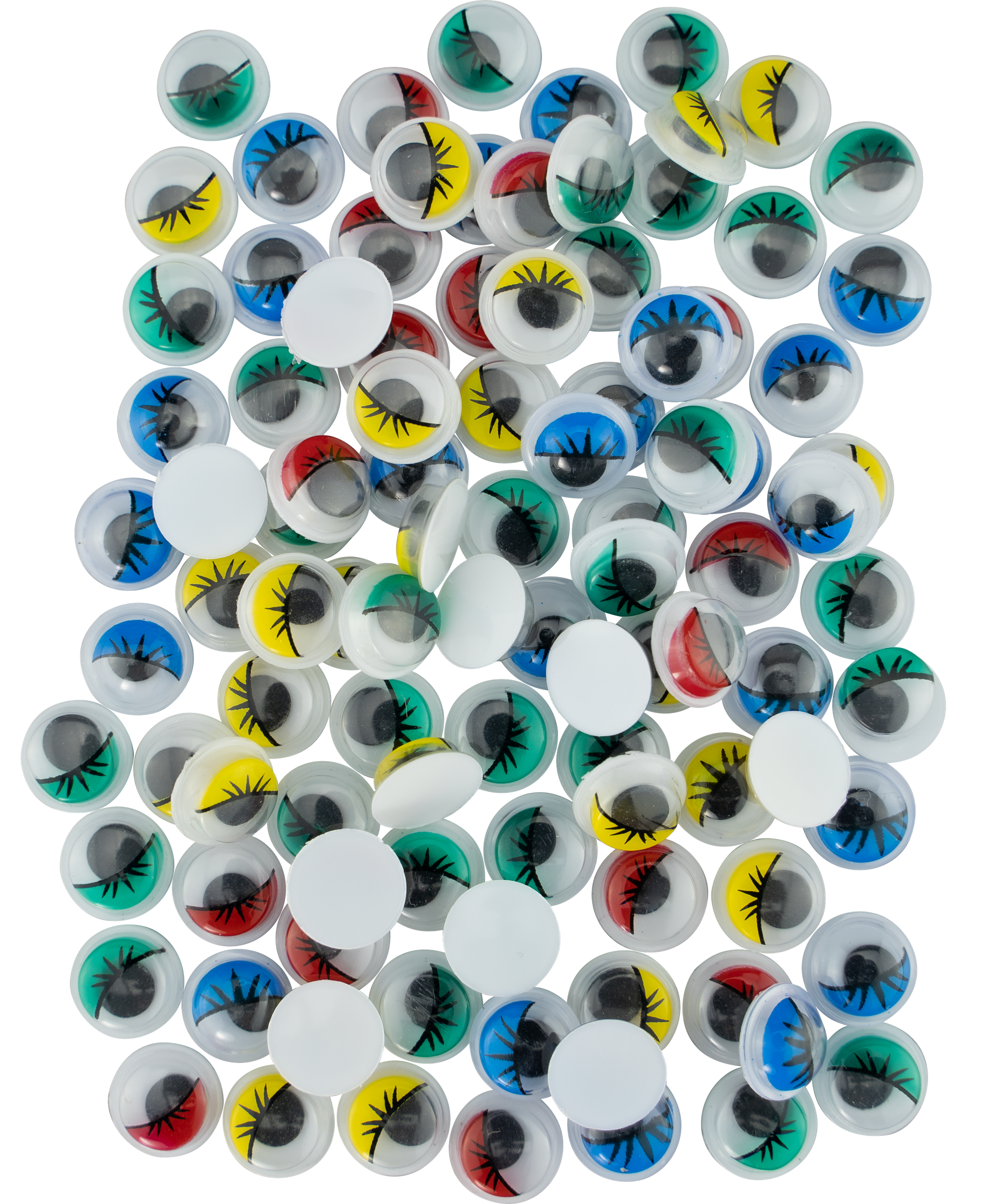 Ochisori miscatori diverse culori cu gene set 100 buc